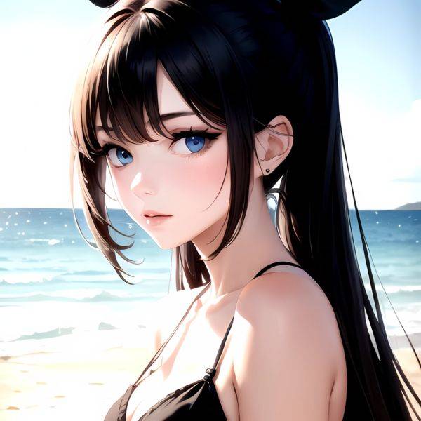 1girl Solo Beach Blue Eyes, 4102574179 - AIHentai - aihentai.co on pornintellect.com