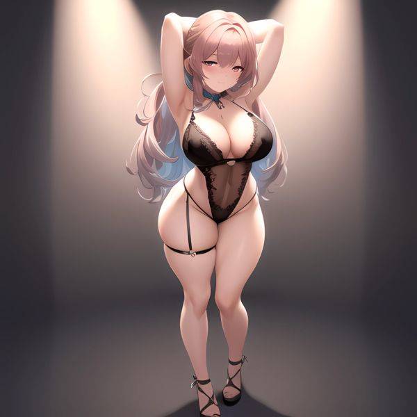 Happy Face Sexy Naughty Lingerie Big Ass Thick Thighs Absurdres Blush 1 1 Highres Detail Masterpiece Best Quality Hyper Detailed, 688591036 - AIHentai - aihentai.co on pornintellect.com