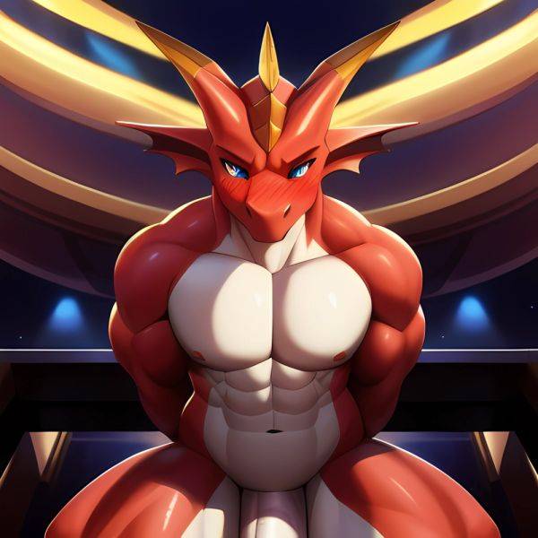 Big Dragon Penis Cum Spreading Legs Sitting Down Muscular Male Solo Absurdres Blush 1 1 Highres Detail Masterpiece Best Quality, 1005020985 - AIHentai - aihentai.co on pornintellect.com