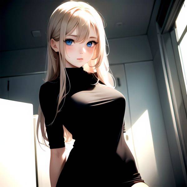 1girl Sexy Blue Eyes Arms Behind Back Facing The Camera Looking At The Camera, 1716802538 - AIHentai - aihentai.co on pornintellect.com