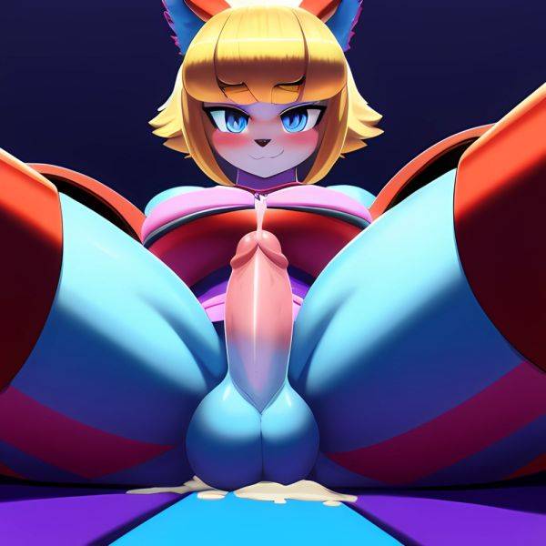 Standing Big Penis Cum Dripping Down Spreading Legs Furry Cartoon Style Muscular Solo Absurdres Blush 1 1 Highres Detail Masterp, 2357379241 - AIHentai - aihentai.co on pornintellect.com