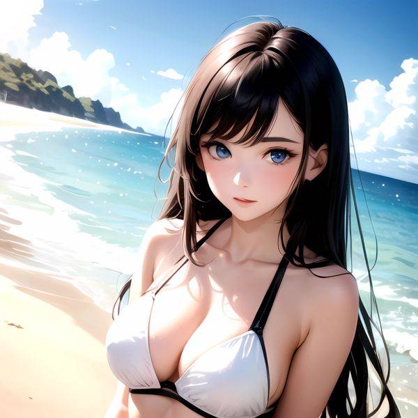1girl Solo Beach Blue Eyes, 3675527105 - AIHentai - aihentai.co on pornintellect.com