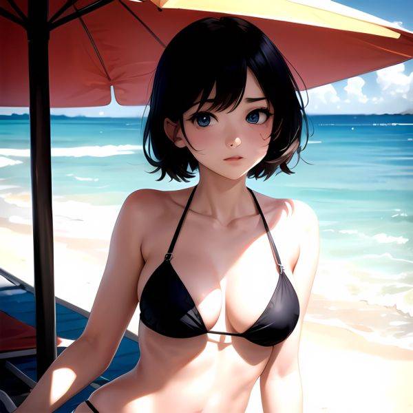 1girl Solo Beach Blue Eyes, 3254291562 - AIHentai - aihentai.co on pornintellect.com
