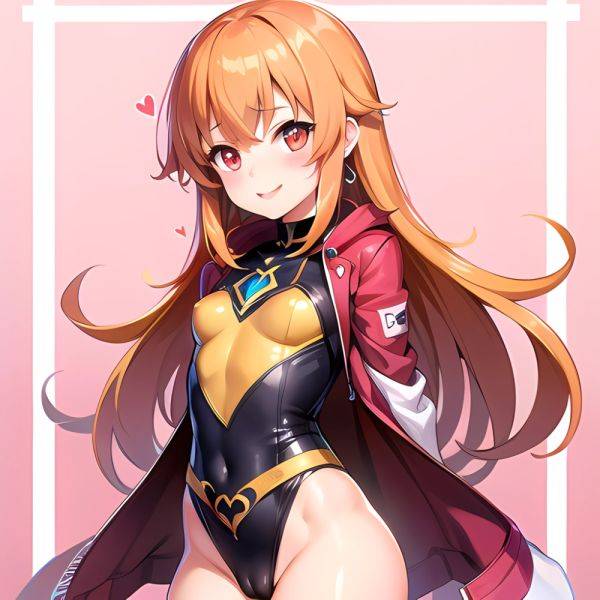 1girl Mature Akazutsumi Momoko Belt Blush Breasts Cameltoe Gem Heart Highres Hyper Blossom Jacket Jewelry Leotard Long Hair Magi, 446941821 - AIHentai - aihentai.co on pornintellect.com