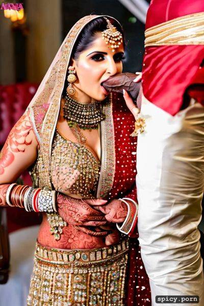 Standing sania mirza zareen khan bride in public takes a huge black dick in the mouth and giving blowjob - spicy.porn on pornintellect.com