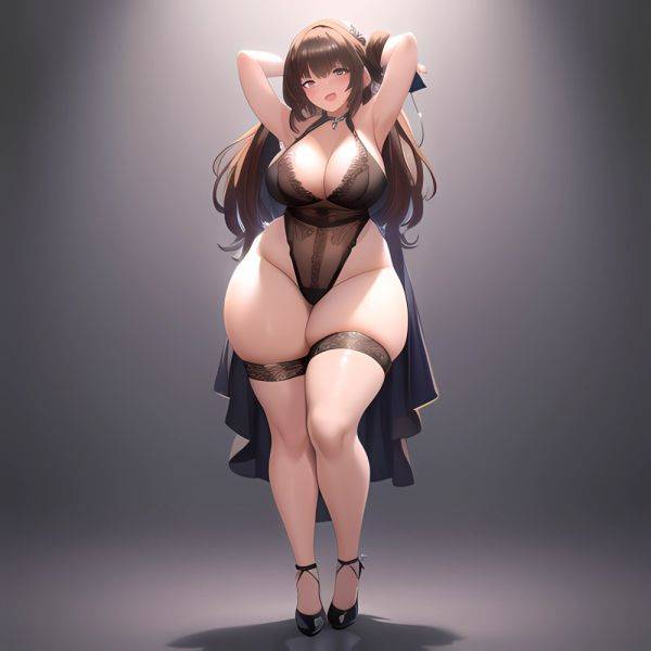 Smiling Open Mouth Sexy Naughty Lingerie Big Ass Very Thick Obese 1 4 Absurdres Blush 1 1 Highres Detail Masterpiece, 1747310306 - AIHentai - aihentai.co on pornintellect.com