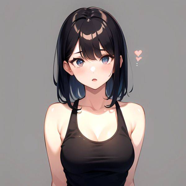 1girl Solo Tank Top Leggings Standing Fully Clothed Pov Simple Background, 461933489 - AIHentai - aihentai.co on pornintellect.com