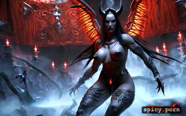 Female demon, fantasy, gameplay, naked, diablo, hell, lilith - spicy.porn on pornintellect.com