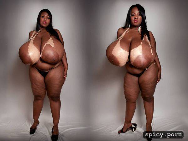 Full body portrait, realistic female, big fat perfectly round huge areolas - spicy.porn on pornintellect.com