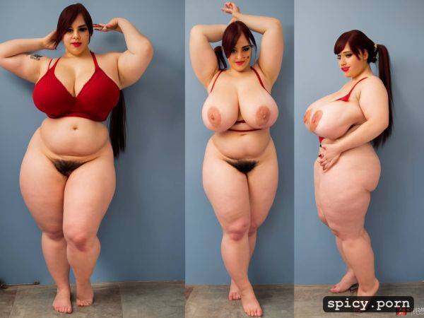 Pigtails, naked, sexy, 25 yo, hot, pubic hair, busty, curvy - spicy.porn on pornintellect.com