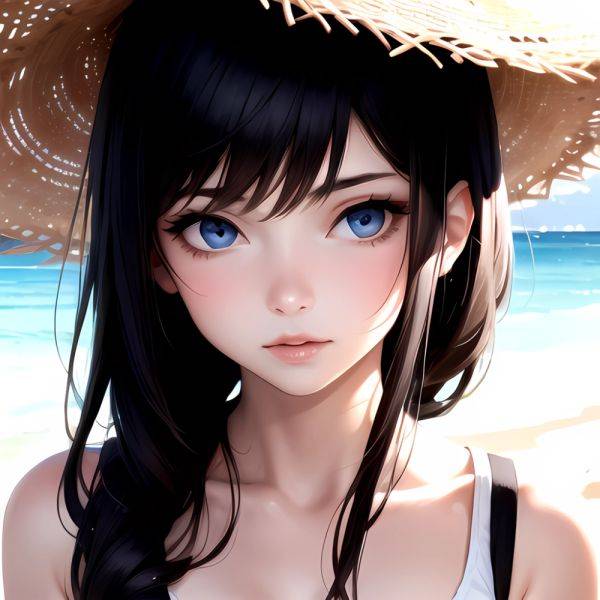 1girl Solo Beach Blue Eyes, 2544427960 - AIHentai - aihentai.co on pornintellect.com