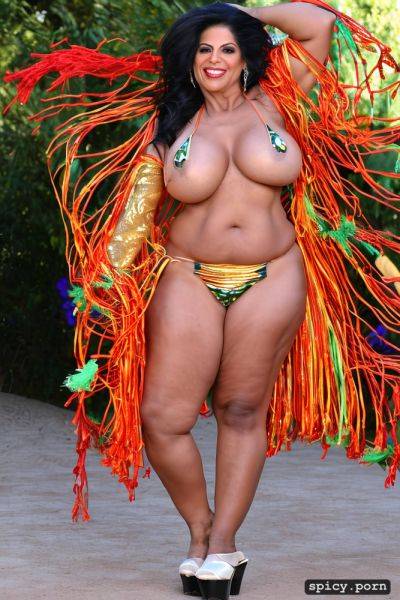 Color portrait, performing on stage, 61 yo beautiful arabian dancer - spicy.porn on pornintellect.com