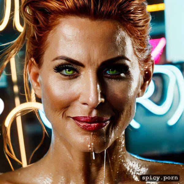 Photorealistic, sucking base of penis, vivid, dick head completely in mouth - spicy.porn on pornintellect.com
