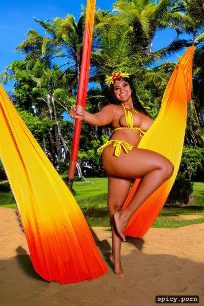 Full body view, curvy body, color photo, performing on stage - spicy.porn on pornintellect.com