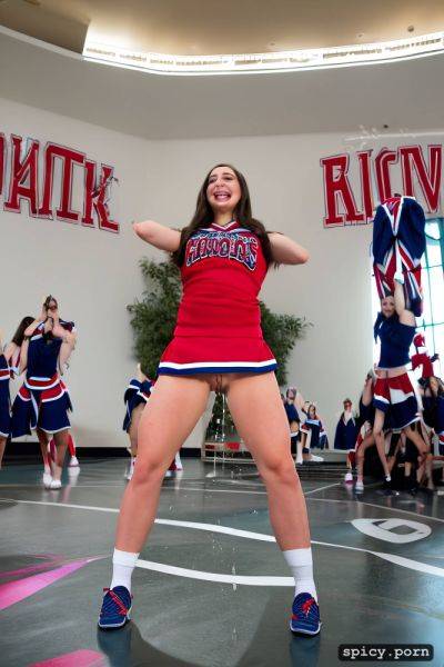 Teen slut pisses while cheerleading, cheerleader having a squirting orgasm at the pep rally - spicy.porn on pornintellect.com