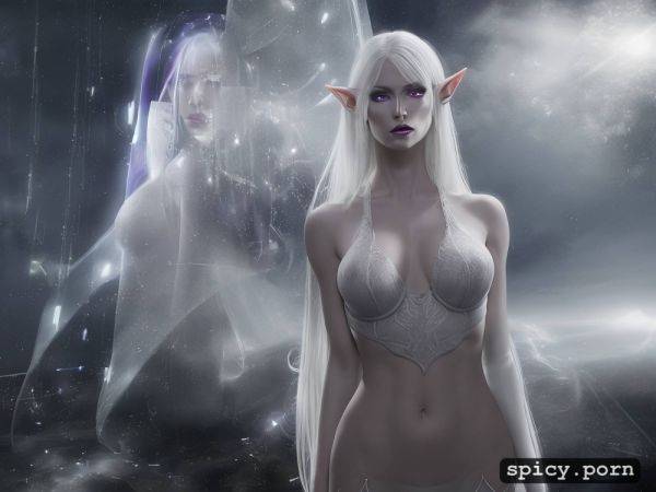 White eyebrows, 23 yo, long straight white hair, perfect slim albino female elf - spicy.porn on pornintellect.com