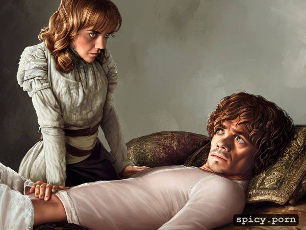 She is exposed, game of thrones, tyrion lannister and arya stark are having rough sex in winterfell - spicy.porn on pornintellect.com