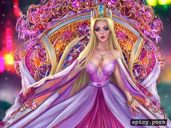 Highly detailed, 4k, illustration, white long hair, artstation - spicy.porn on pornintellect.com