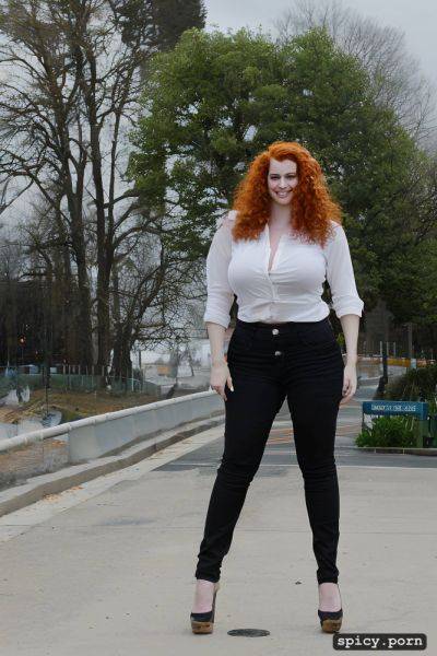 20 year old big boob skinny ginger woman with a massive amount of public hair happy after bukkake - spicy.porn on pornintellect.com