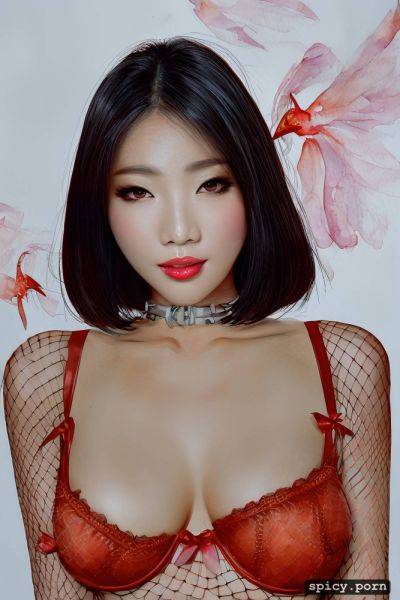 Full shot, bobcut hair, sharp focus, party, fishnet, korean lady - spicy.porn - North Korea on pornintellect.com