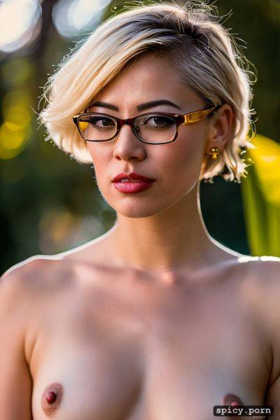 Portrait, short hair, intricate, park, nude, chinese lady, chubby body - spicy.porn - China on pornintellect.com