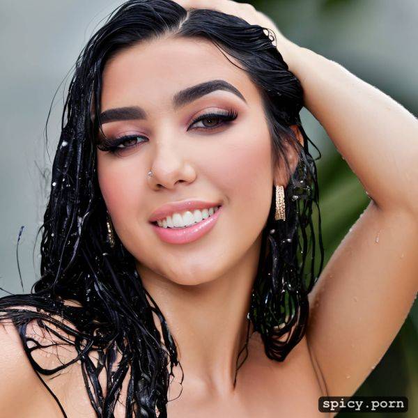 Looking at camera, full body, long straight hair, fit body, dua lipa - spicy.porn on pornintellect.com