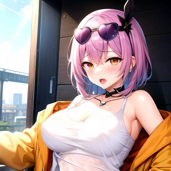 1girl Absurdres Breasts Collarbone Cum Ejaculation Eyewear On Head Hetero Highres Honkai Star Rail Honkai Series Hu Dako Kafka H, 3573529230 - AIHentai - aihentai.co on pornintellect.com