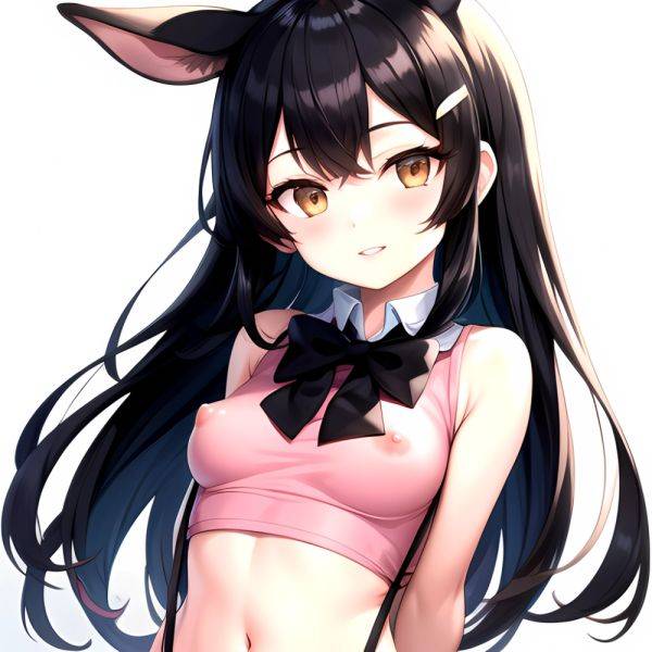 1girl Aardvark Kemono Friends Animal Ears Bare Shoulders Black Bow Black Bowtie Black Hair Bow Bowtie Breasts Brown Eyes Cropped, 358711464 - AIHentai - aihentai.co on pornintellect.com
