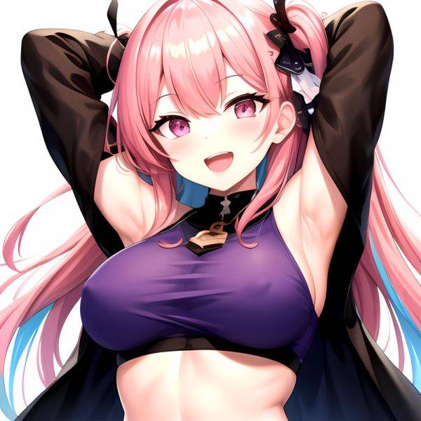 1girl D Absurdres Armpits Arms Behind Head Azur Lane Blush Breasts Bremerton Azur Lane Crop Top Highres Large Breasts Looking, 1785338251 - AIHentai - aihentai.co on pornintellect.com