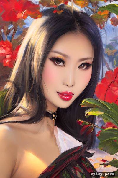 Jungle background, full lips, abg, thin beautiful vietnamese abg with big eyes and big lips - spicy.porn - Vietnam on pornintellect.com