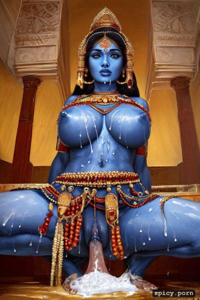 Fucking on all fours, huge tits, hindu female god, wearing traditional hindu clothes - spicy.porn on pornintellect.com