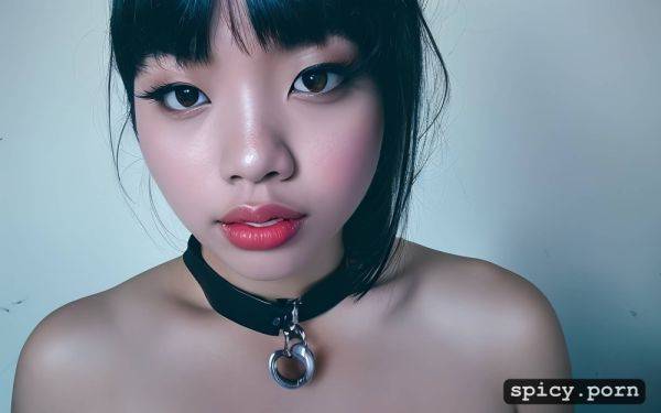 Looking upwards, cum on her face, cute 18 yo asian emo teen fully nude - spicy.porn on pornintellect.com