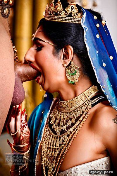 Kamasutra, husband feeding bride his urine into her open mouth - spicy.porn on pornintellect.com