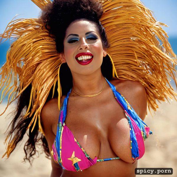 Voluptuous christy canyon performing as rio carnival dancer at copacabana beach erect nipples - spicy.porn on pornintellect.com