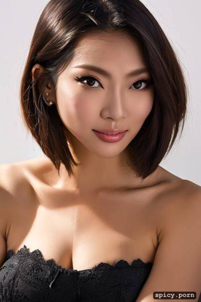 Portrait, short hair, elegant, college, goddess, korean milf - spicy.porn - North Korea on pornintellect.com