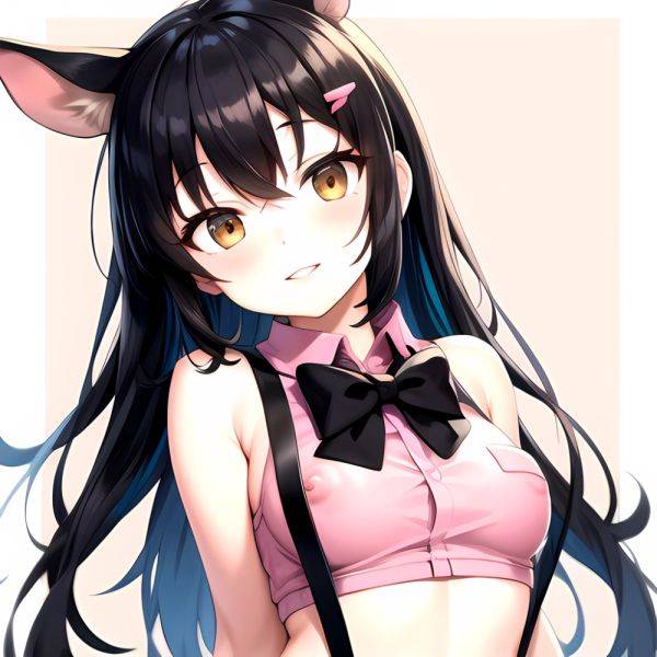 1girl Aardvark Kemono Friends Animal Ears Bare Shoulders Black Bow Black Bowtie Black Hair Bow Bowtie Breasts Brown Eyes Cropped, 728192956 - AIHentai - aihentai.co on pornintellect.com