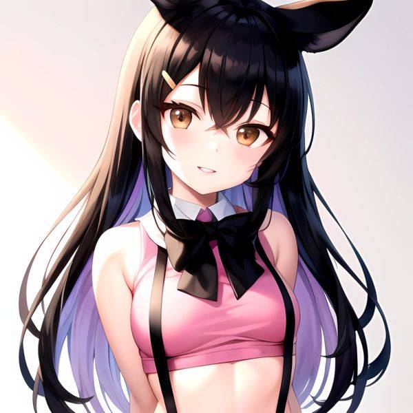 1girl Aardvark Kemono Friends Animal Ears Bare Shoulders Black Bow Black Bowtie Black Hair Bow Bowtie Breasts Brown Eyes Cropped, 1134901625 - AIHentai - aihentai.co on pornintellect.com