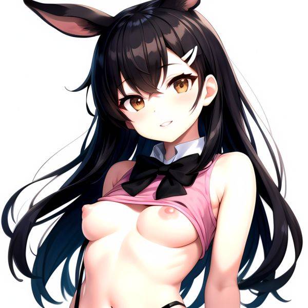 1girl Aardvark Kemono Friends Animal Ears Bare Shoulders Black Bow Black Bowtie Black Hair Bow Bowtie Breasts Brown Eyes Cropped, 804315342 - AIHentai - aihentai.co on pornintellect.com
