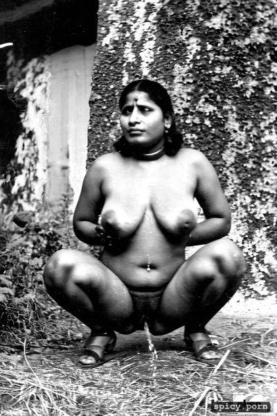 Indian woman, big boobs pissing squat - spicy.porn - India on pornintellect.com