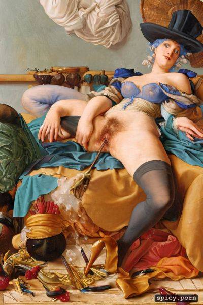 Jeroen bosch and albrecht durer, beautiful blue eyes, thigh high stockings - spicy.porn on pornintellect.com