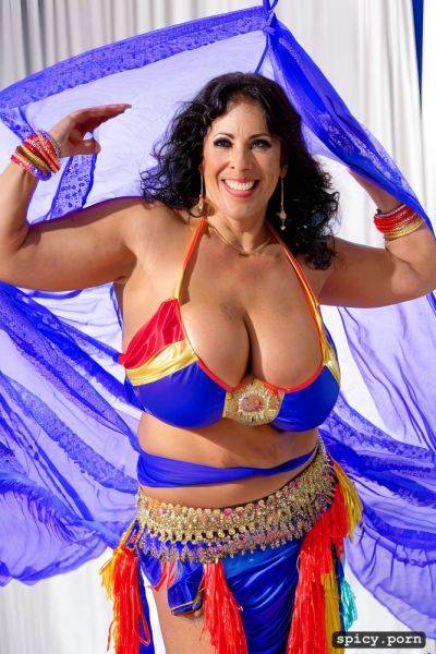 Performing on stage, huge hanging boobs, 65 yo beautiful thick american bellydancer - spicy.porn - Usa on pornintellect.com