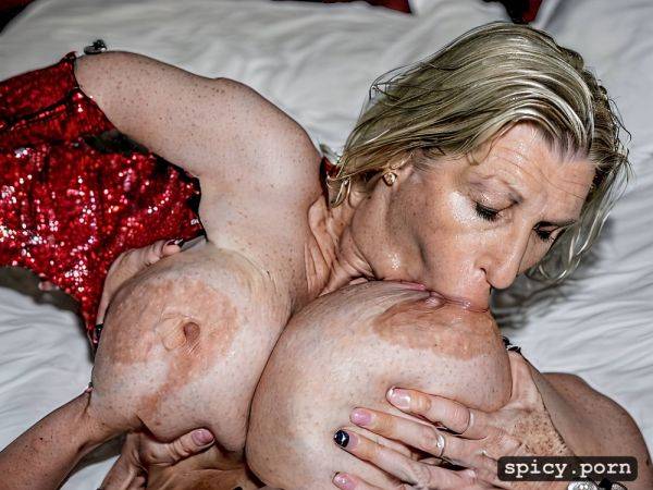 Ultrarealistic 13, dramatic 1 exhausted expression2, imagine 38 years old dutch politician lilian marijnissen is sucking on her girlfriends busty breast 12 beautiful gorgeous face - spicy.porn - Netherlands on pornintellect.com