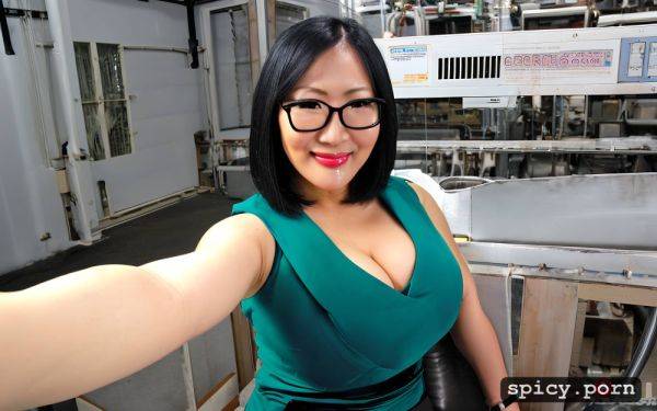 Selfie, bobcut hair, elegant, factory, cosplay, korean lady - spicy.porn - North Korea on pornintellect.com