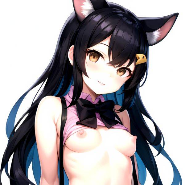 1girl Aardvark Kemono Friends Animal Ears Bare Shoulders Black Bow Black Bowtie Black Hair Bow Bowtie Breasts Brown Eyes Cropped, 1097171955 - AIHentai - aihentai.co on pornintellect.com