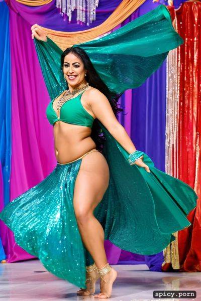 Beautiful bellydance costume with matching bikini top, sharp focus - spicy.porn on pornintellect.com