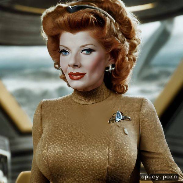 Lucille ball on the bridge of the starship enterprise, ultra detailed - spicy.porn on pornintellect.com