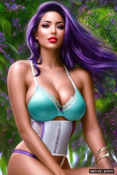 Athletic body, brazilian female, purple hair silicon tits, pretty face - spicy.porn - Brazil on pornintellect.com