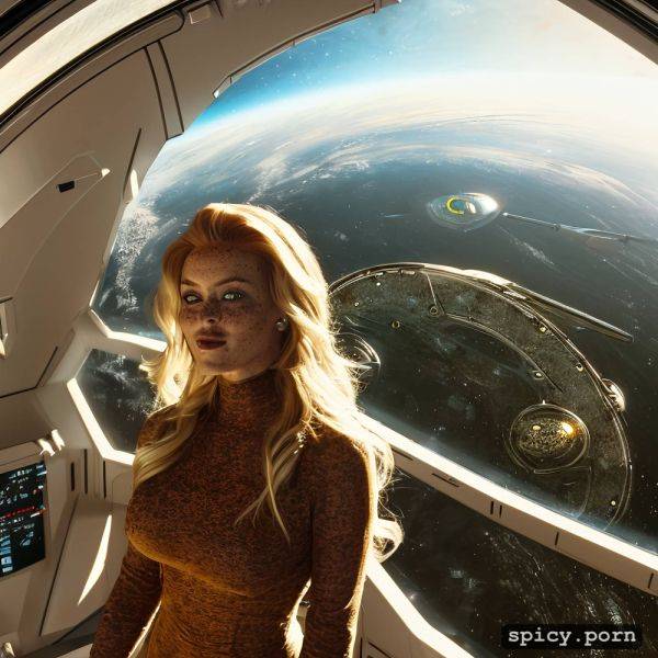 Realistic, star trek, masterpiece, virginia madsen on the bridge of the starship enterpise - spicy.porn on pornintellect.com