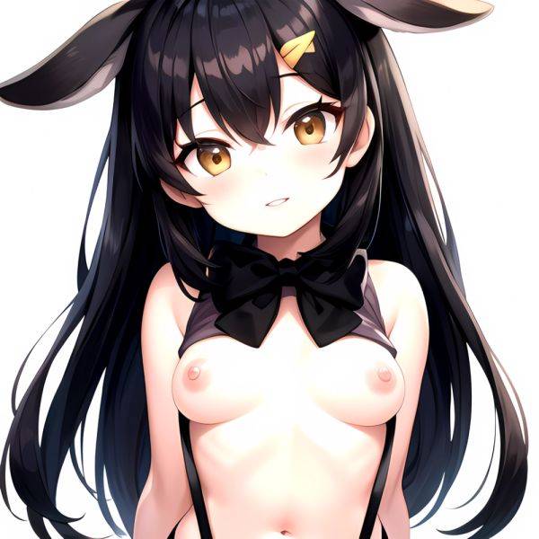 1girl Aardvark Kemono Friends Animal Ears Bare Shoulders Black Bow Black Bowtie Black Hair Bow Bowtie Breasts Brown Eyes Cropped, 2838941072 - AIHentai - aihentai.co on pornintellect.com