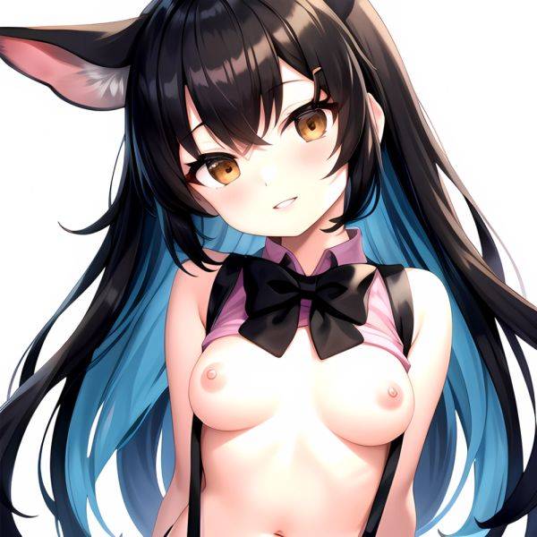 1girl Aardvark Kemono Friends Animal Ears Bare Shoulders Black Bow Black Bowtie Black Hair Bow Bowtie Breasts Brown Eyes Cropped, 4178063066 - AIHentai - aihentai.co on pornintellect.com